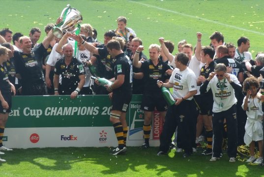 Wasps Celebrate Heineken Cup Win